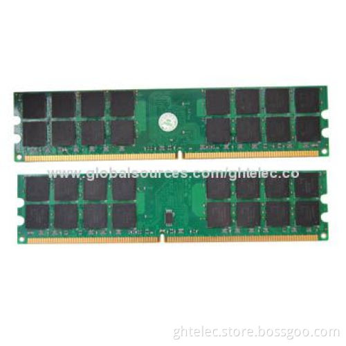 Full compatible 32chips 667mhz pc2-5300 DDR2 2gb RAM for desktop, work with all motherboards